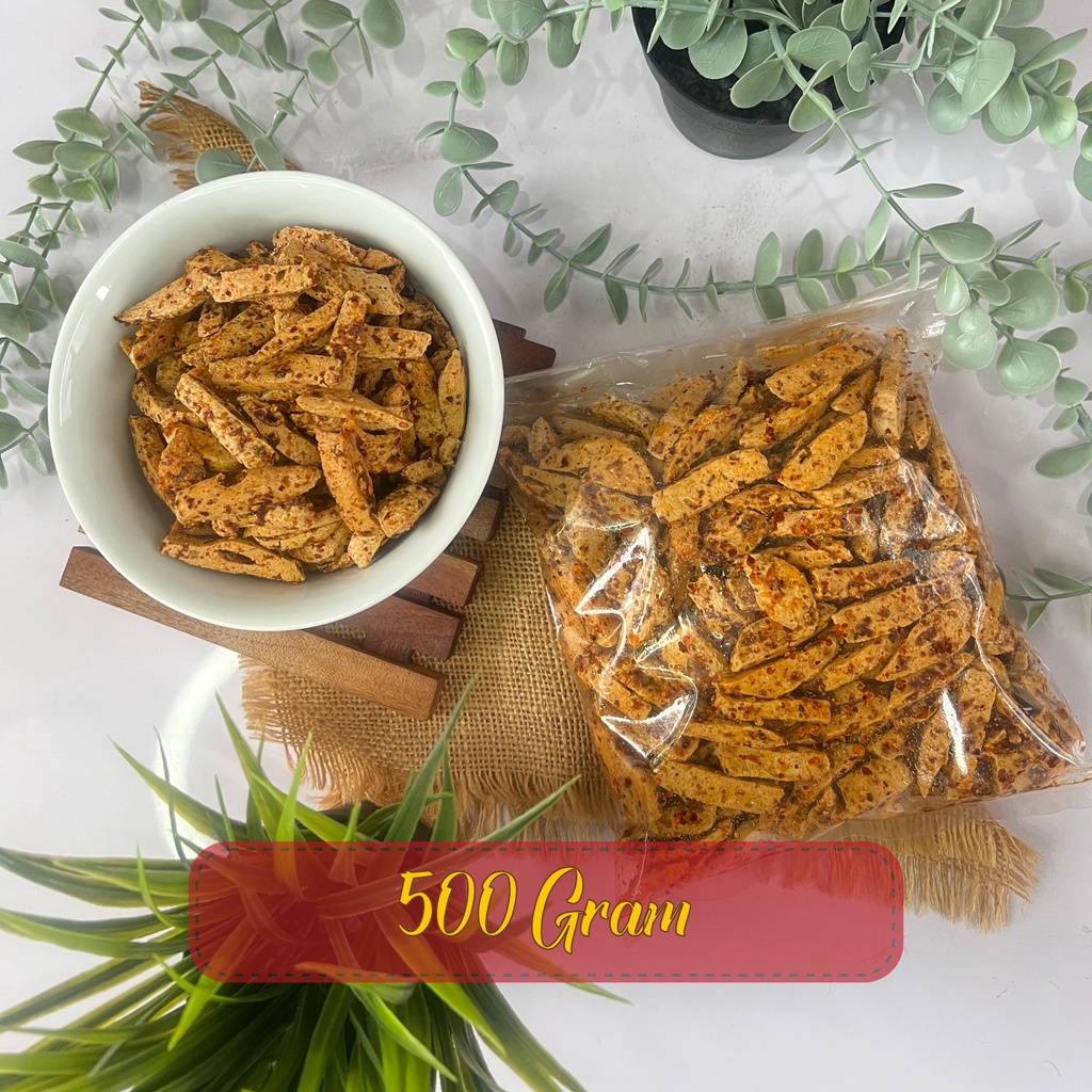 

Basreng Stick Pedas Daun Jeruk 1/2 Kg Sejoli