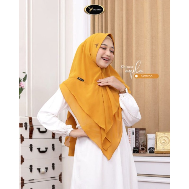 KHIMAR AQILA YESSANA / KHIMAR CERUTY BABYDOLL / KHIMAR INSTAN / JILBAB INSTAN / JILBAB YESSANA