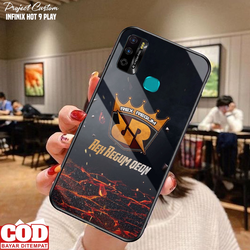 Case Hp Infinix Hot 9 Play - Cassing Infinix Hot 9 Play Terbaru [ RRQ-03 ] Silikon Hp Infinix Hot 9 