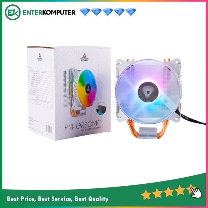 Paradox Hypersonic CL-420 White ARGB CPU Cooler