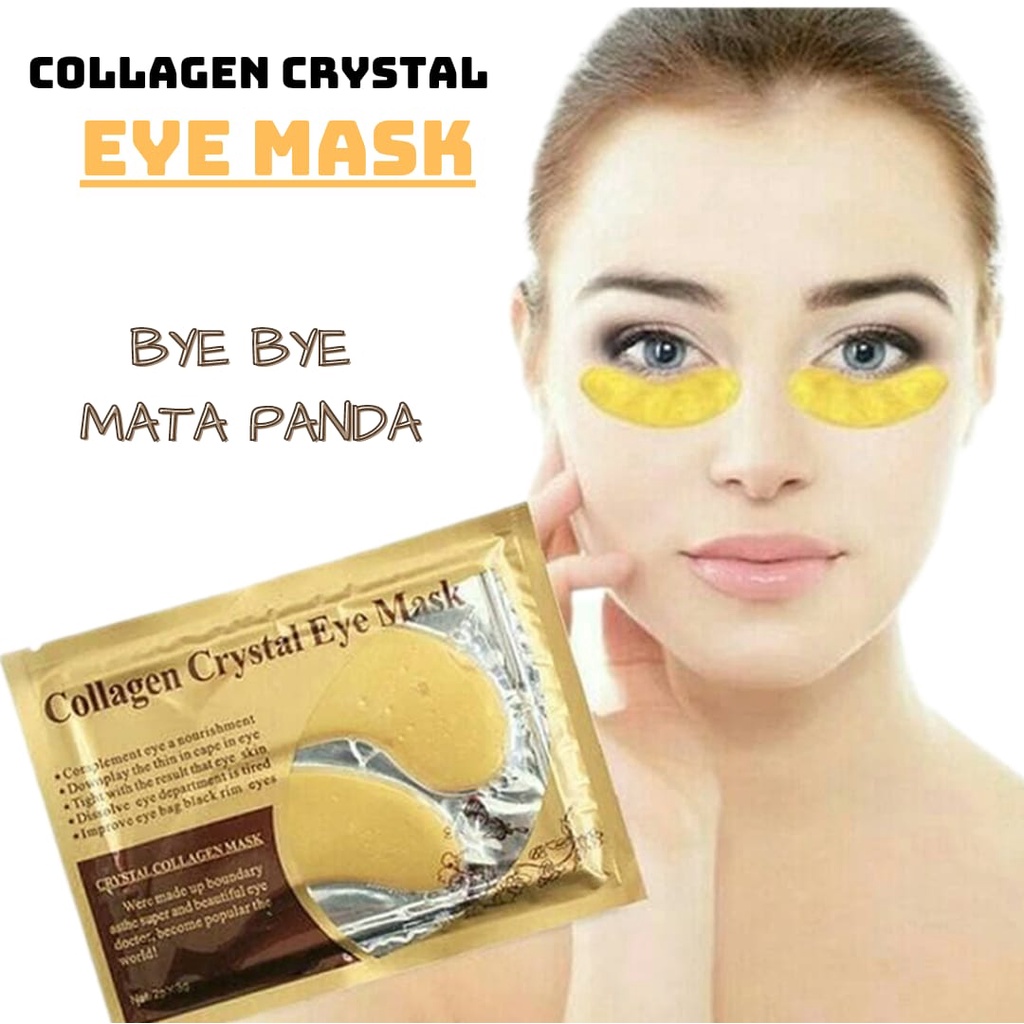 AZ MASKER MATA / COLLAGEN CRYSTAL EYE MASK 1 PASANG