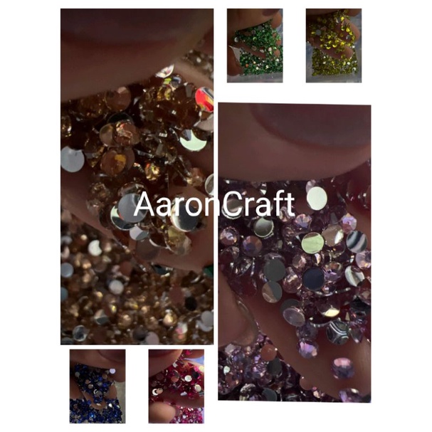 Grosir 10000pcs gems manik permata blink tasbih henna