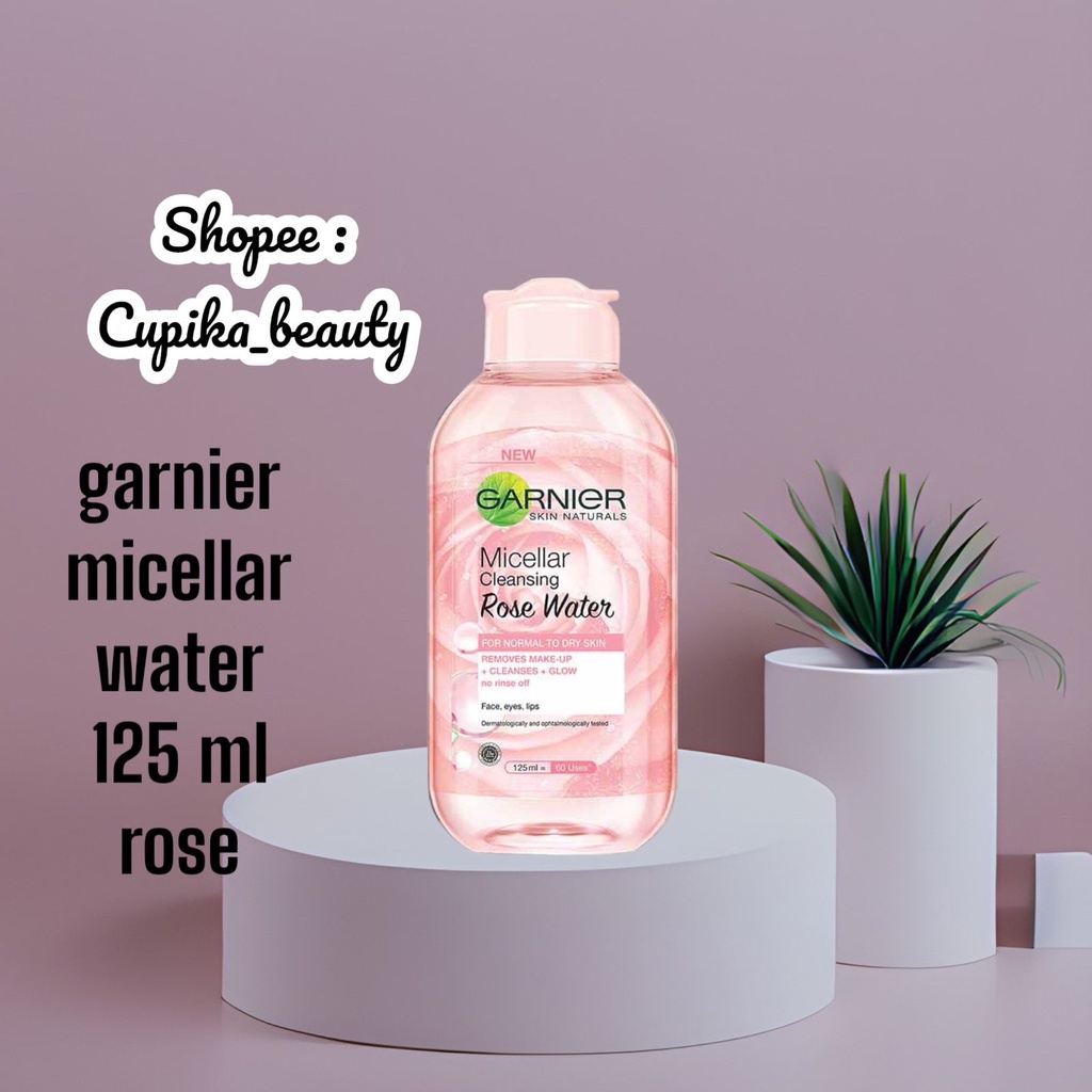 [pc.x] 125 ml garnier micellar water rose // GARNIER Micellar Cleansing Rose Water, 125 ml