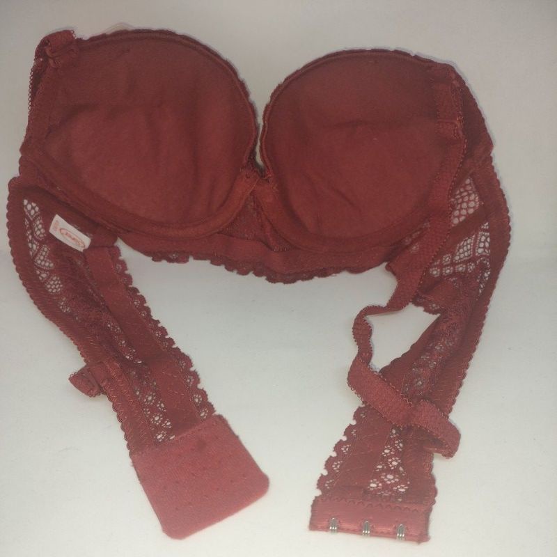 Sorex Bra Set (BH+CD) 17115 brukat cup 3/4 setara B  busa,  kawat kait 3 (34-40)