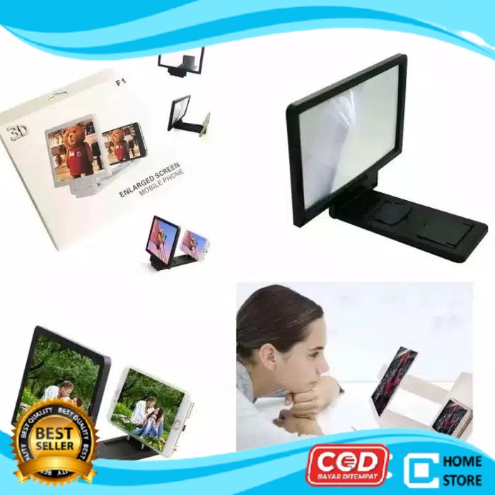 Kaca Pembesar Layar Hp 3D / Pembesar Layar Untuk Nonton
