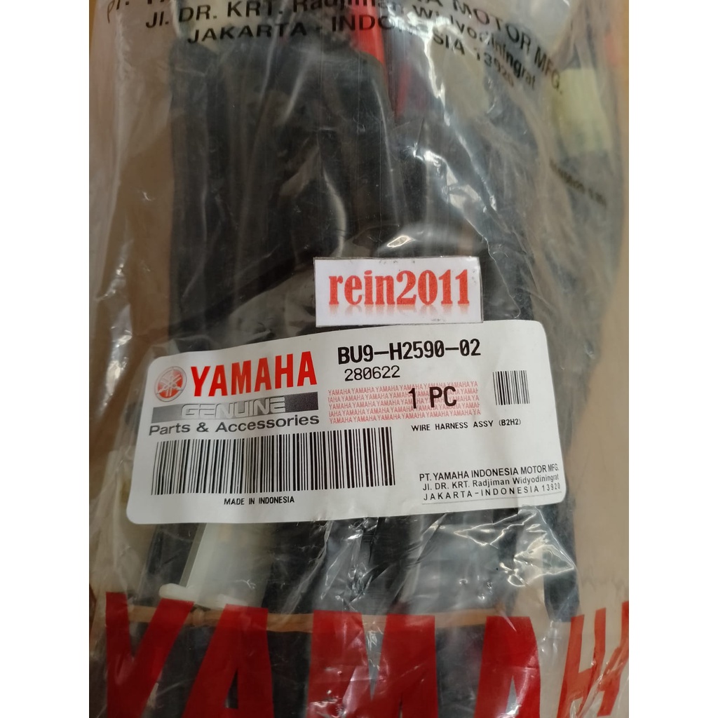 KABEL BODY BODI SOUL GT 125 LED ASLI ORI YAMAHA BU9 H2590 02