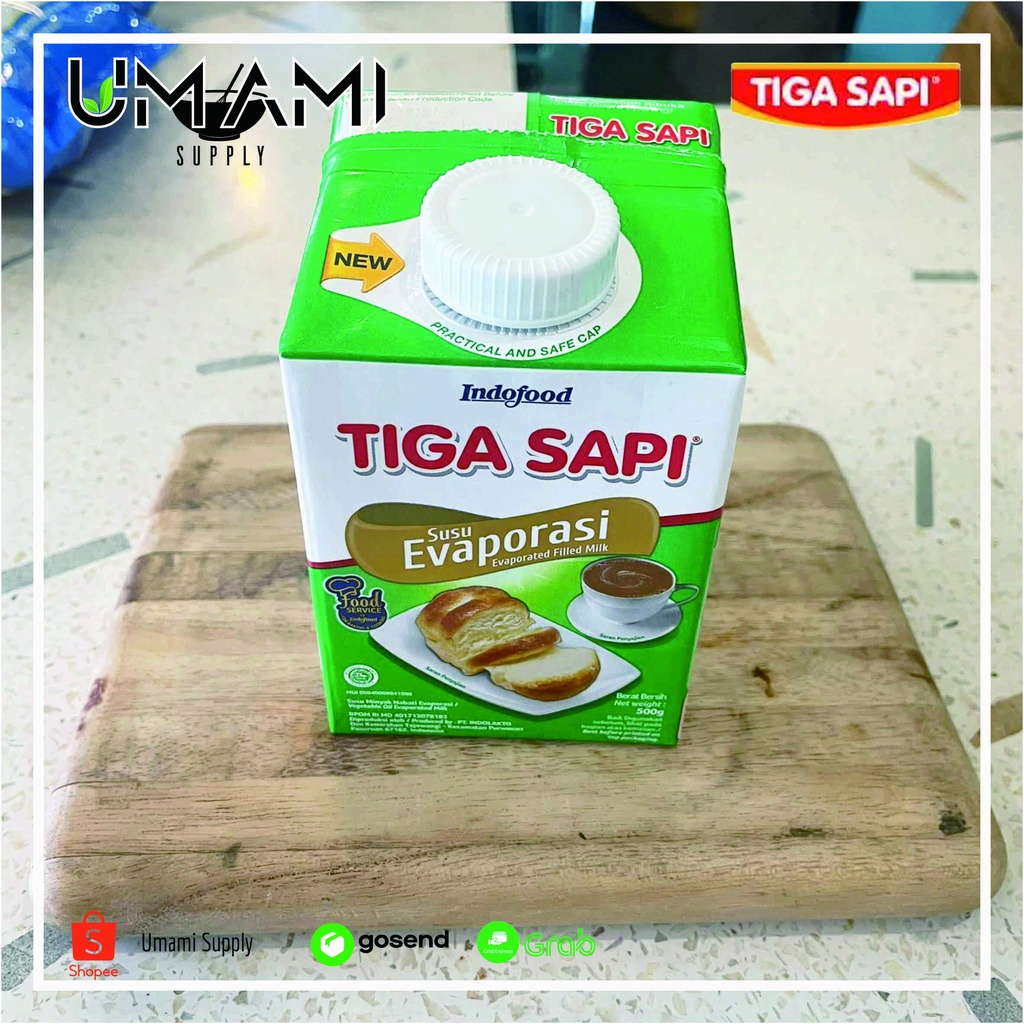 

Tiga Sapi - Susu Evaporasi - 500ml