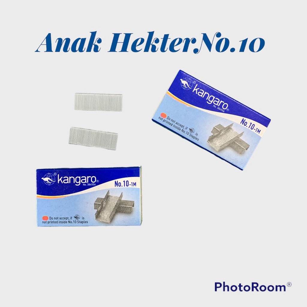 

Isi Hekter/ Anak Hekter Merk Kangaro no.10 per pcs