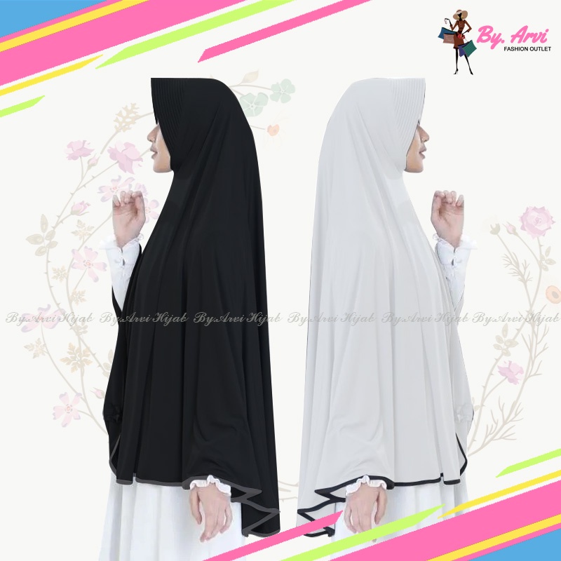 Jilbab Syar'i / Hijab Syar'i / Khimar Jumbo / Hijab Instan Syar'i