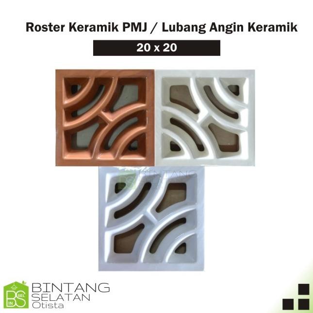 Ready oke] ROSTER KERAMIK/ LUBANG ANGIN KERAMIK 20x20 PMJ