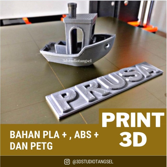 [Color] Jasa 3D Print + Jasa 3D Printing Berbahan Pla Abs [Sd47F0]