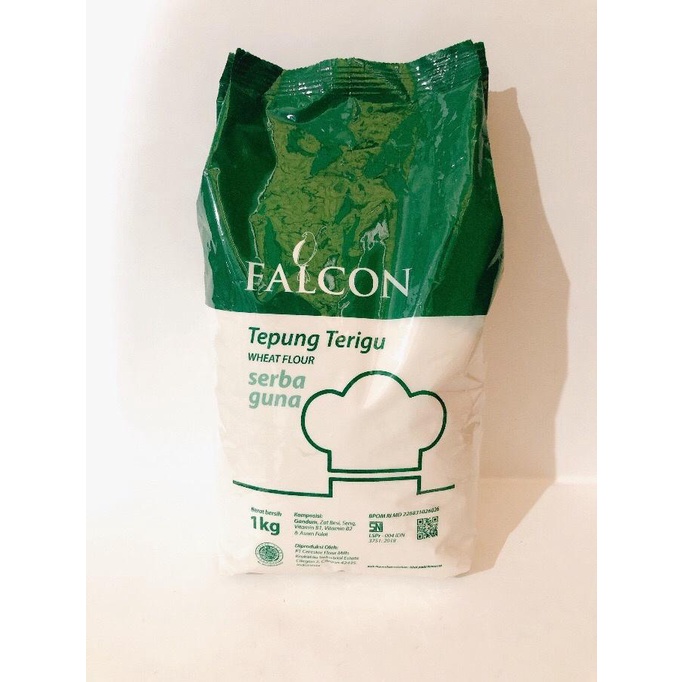 

Falcon Tepung Terigu Serba Guna / Wheat Flour 1000g
