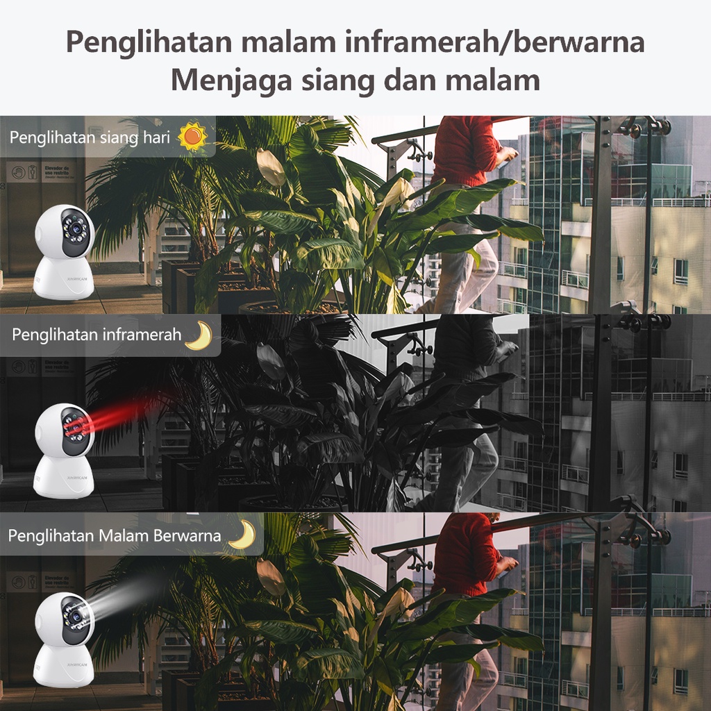 XIHANCAM Smart Cctv Wireless 4MP IP Camera Cctv Wifi Kamera Cctv Murah Lampu Cctv Kamera Wifi Jarak Jauh Lewat HP Kamera Pengintai Indoor PTZ Iot Home Automation