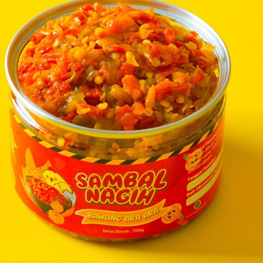 

✨12.12✨ COD Sambal Nagih - Sambal Geprek Bawang Toples !!!