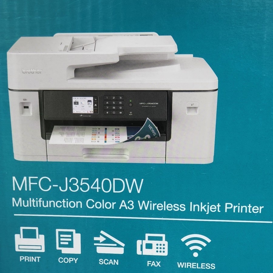 Brother MFC-J3540DW Printer Inkjet Print Scan Copy Fax