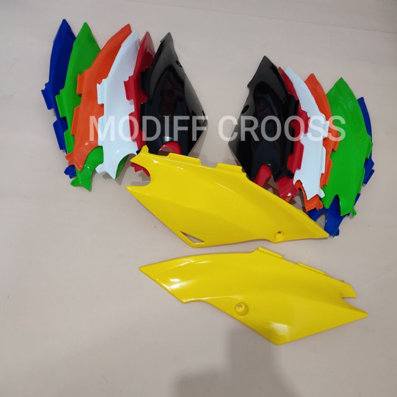 sayap jok klx bf klx dtraker dtracker sayap belakang klx bf 150 side panel klx bf 2015 crf ktm yz bf