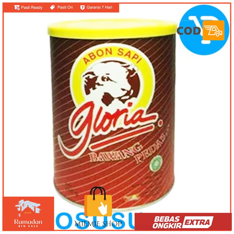 

Abon Sapi GLORIA 250gr rasa: Original Bawang Bawang Pedas - Bawang Pedas