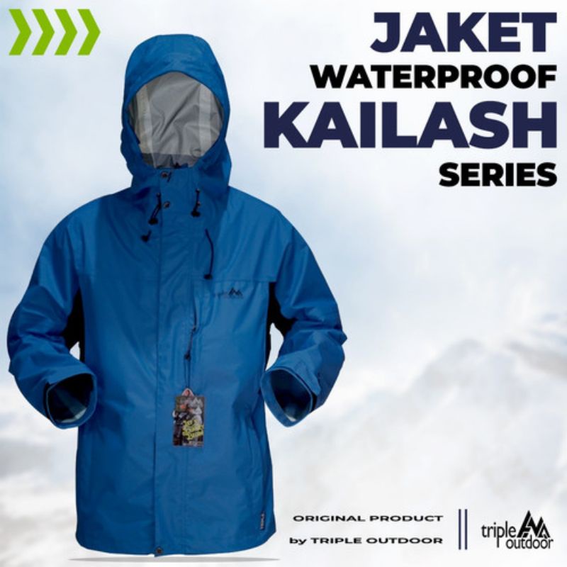 Jaket Waterproof Kailash - Triple Outdoor