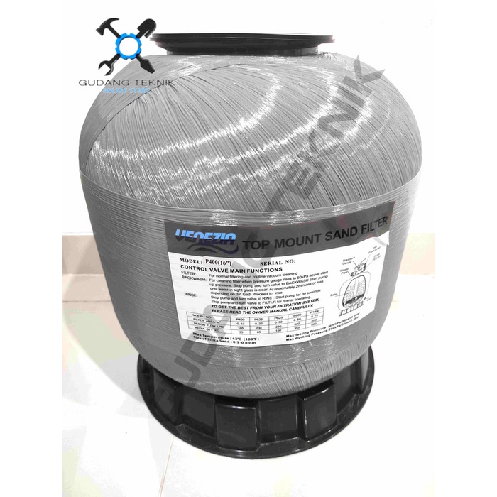 Sand Filter Kolam Air Renang P625 VENEZIA / Filter Pompa Kolam Renang TOP MOUNT Sand Filter P 625 VENEZIA