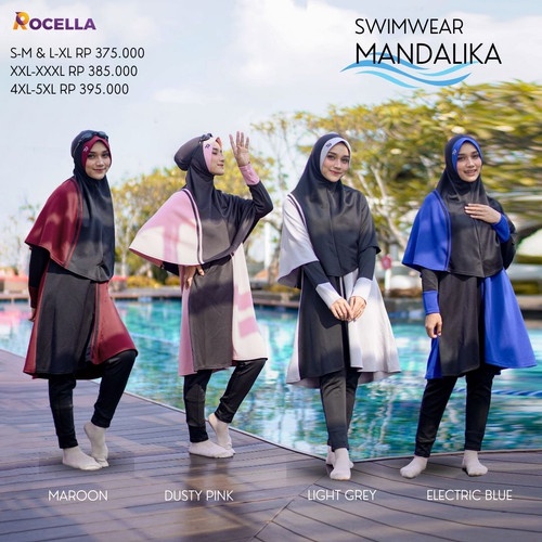 SWIMWEAR MANDALIKA Baju Renang Muslimah