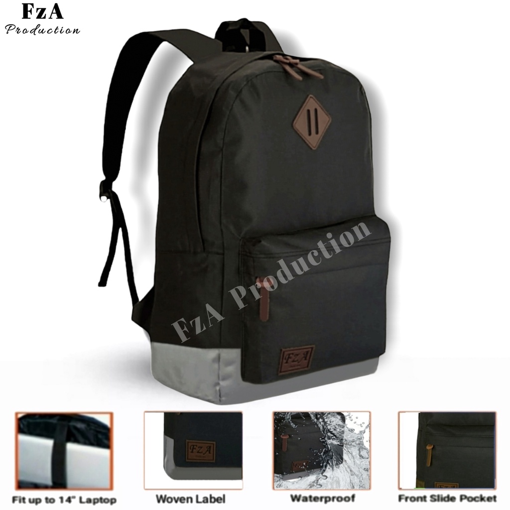 FzA Official - Big Promo..Tas Ransel Distro sekolah kuliah Kerja Tas Pria Wanita Bacpack Tas Ransel Laptop Original - BGQS