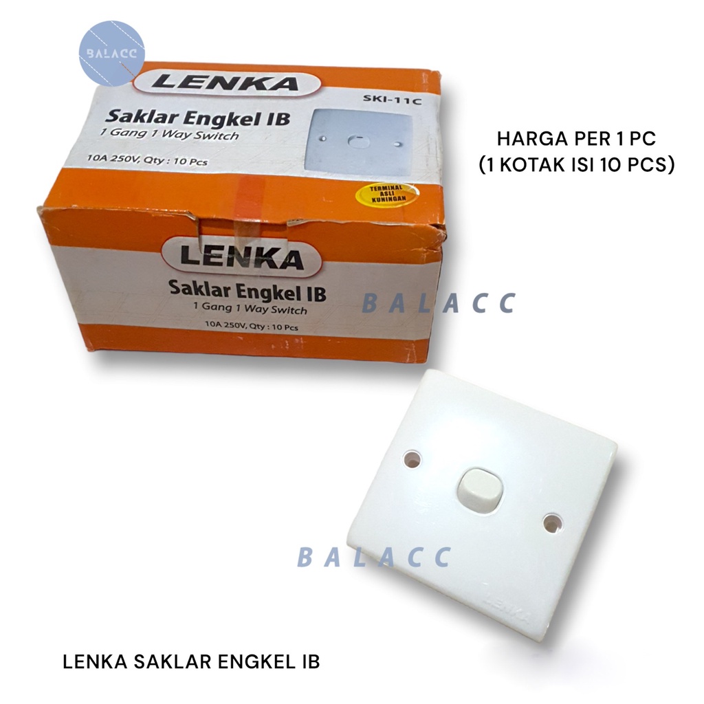 Saklar IB Engkel Lenka / IB Saklar Tunggal Lenka