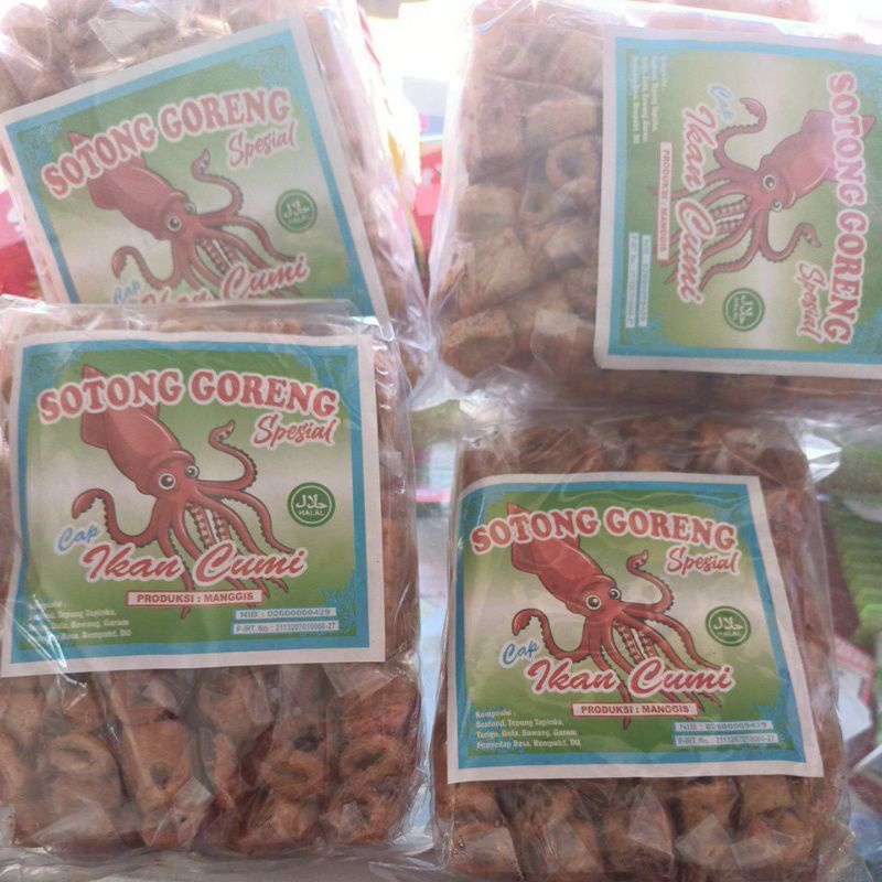 

Sotong cumi goreng pedas gurih