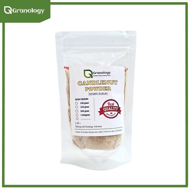 Kemiri Bubuk / Candlenut Powder (100 gram) by Granology