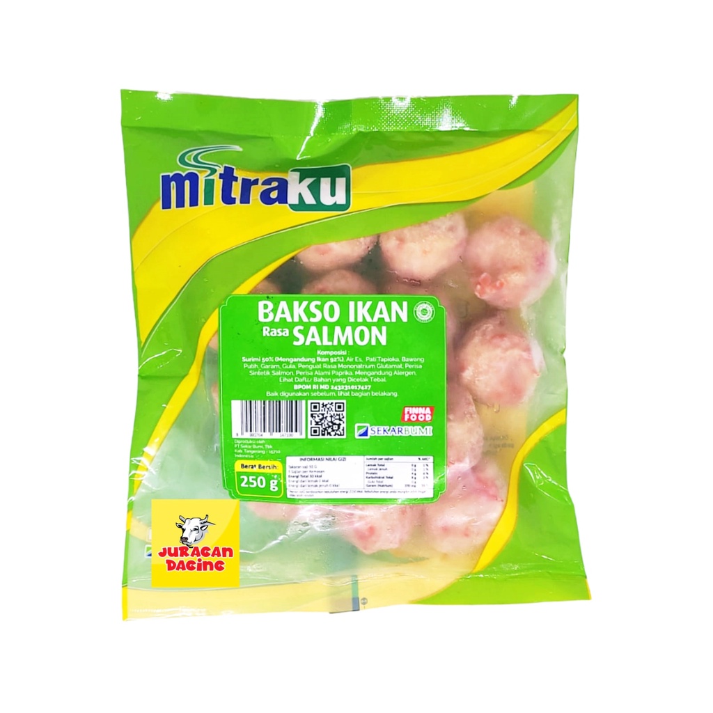 

Mitraku Bakso Ikan Salmon 250gr