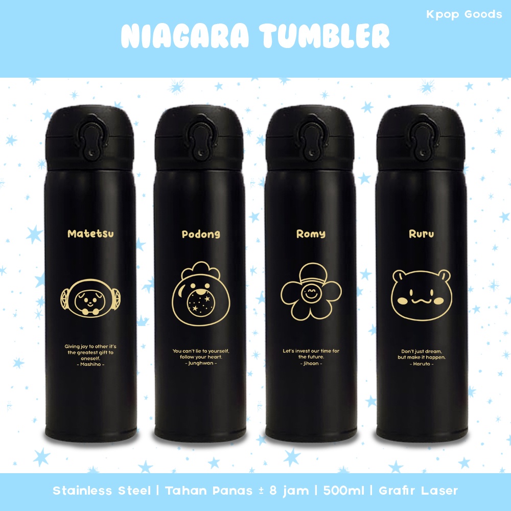 PRE ORDER!! Tumbler TREASURE TRUZ Quotes Member