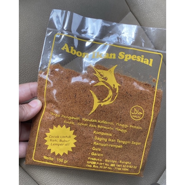 

Abon ikan tenggiri asli bangka 150gram