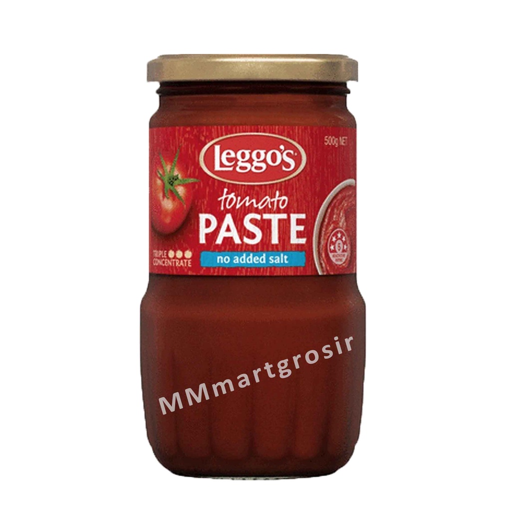 LEGGOS TOMATO PASTE NO ADDED SALT 500g