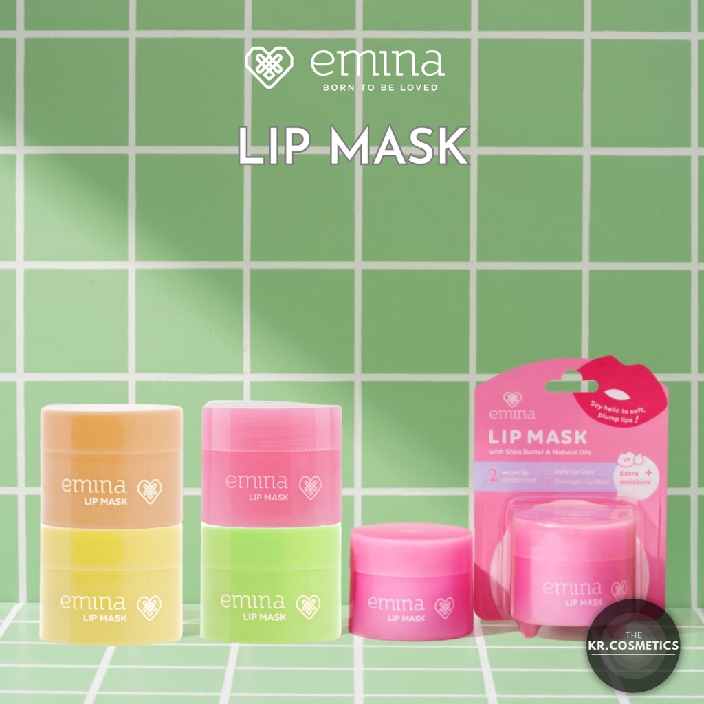 Emina Lip Mask masker pelembab bibir 9 gr