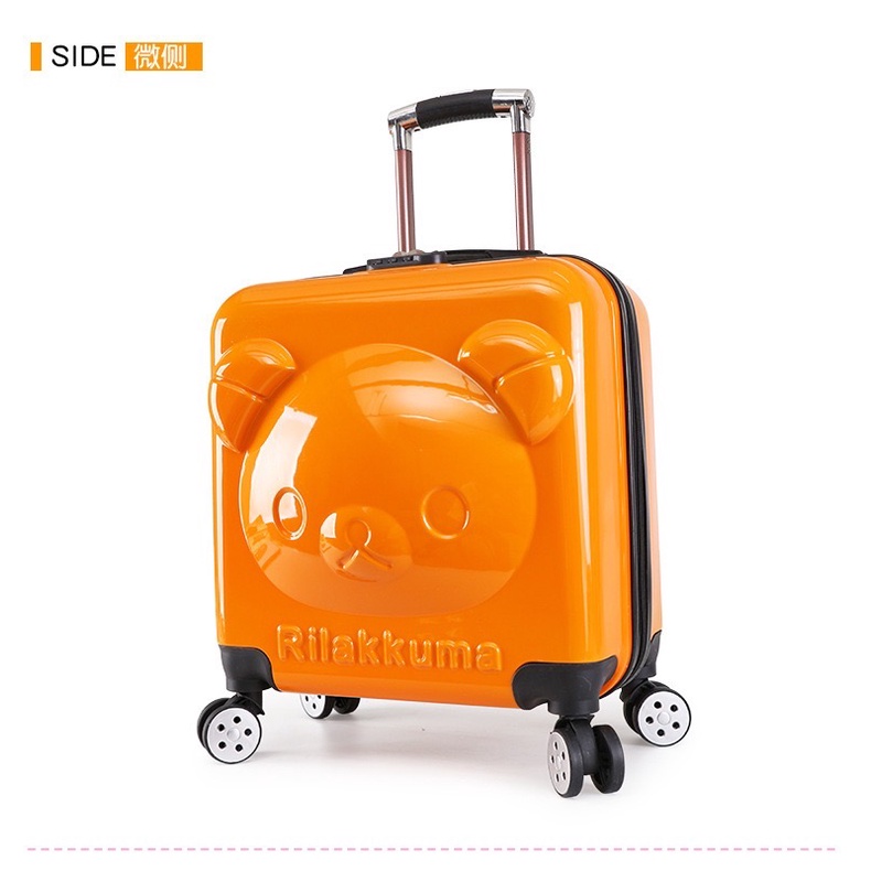 NAOMI - 3D Koper Anak Hello Kitty Rilakkuma Peppapig - Koper Timbul 3 Dimensi - Tas Travel - Tas Koper Sekolah - Koper Baju - Suitcase Luggage Tas Kabin Pesawat