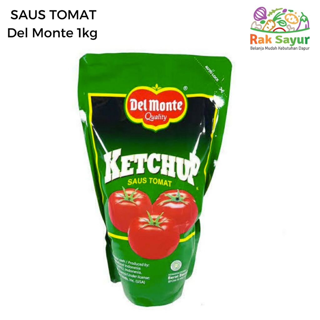 

Saus Tomat 1kg Del Monte Ketchup Rak Sayur Pasar Murah Online Padang