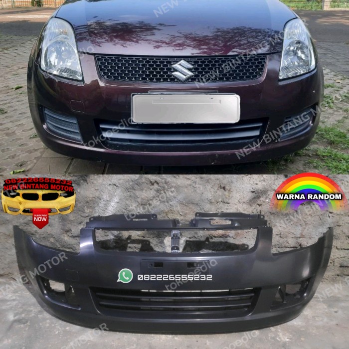 Bumper suzuki swift st 2010