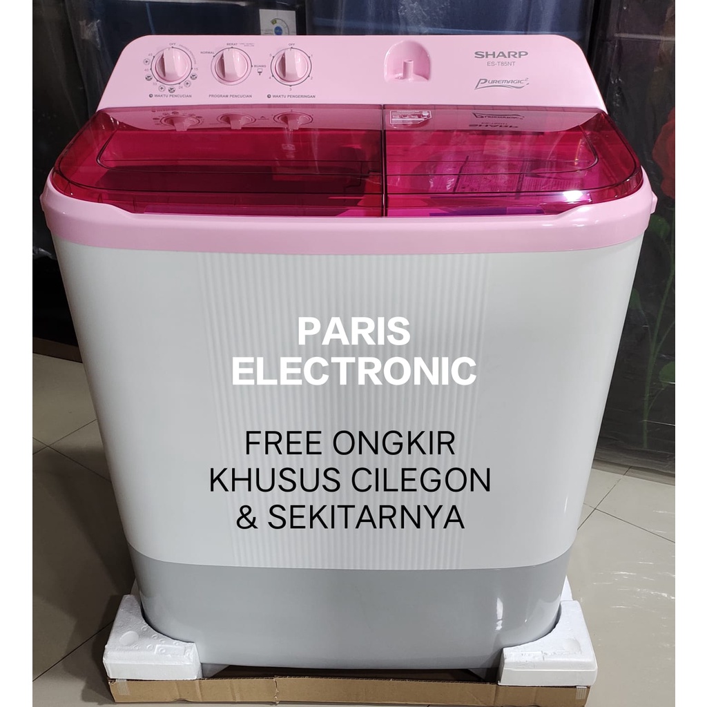 MESIN CUCI SHARP 2 TABUNG PUREMAGIC 2
