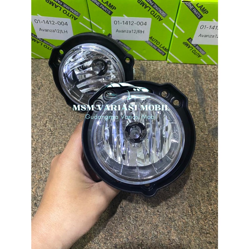 Foglamp Toyota All New Avanza Lengkap Dengan Bohlamnya