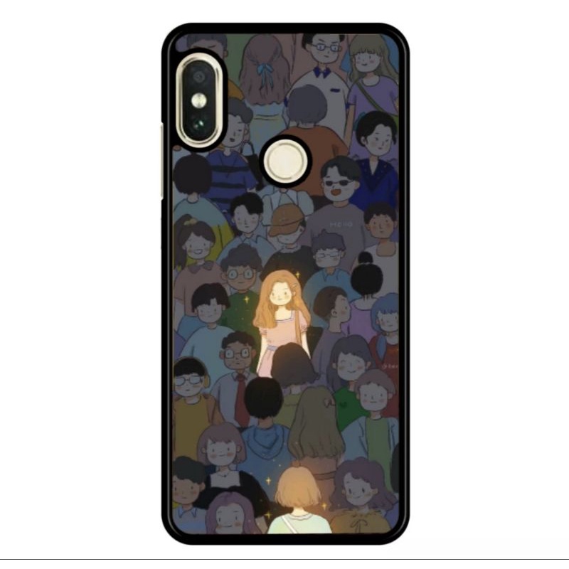 Ax Case Custom Xiaomi Redmi S2, Redmi Note 5 Pro, Redmi Note 6 Pro, Redmi 6 Pro AesThetic Premium Qu