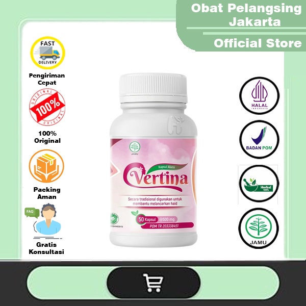 BISA COD | VERTINA melancarkan haid penyubur kandungan ORIGINAL