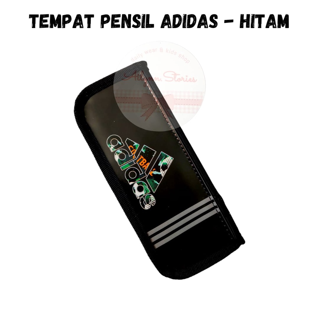 Kotak Pensil / Tempat pensil / pensil bag Adidas