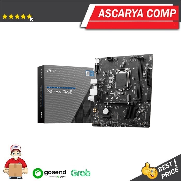 Motherboard MSI PRO H510M-B Intel LGA1200 DDR4