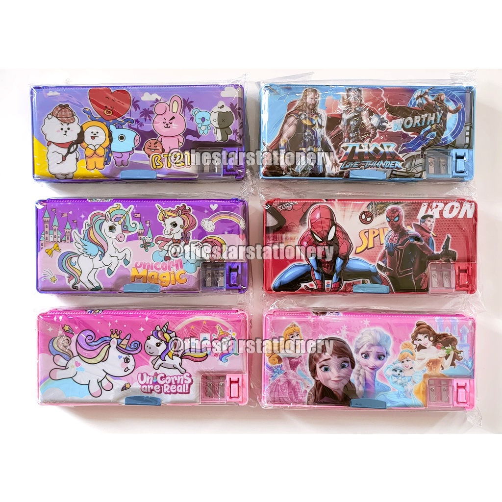 

(1 Biji) Kotak Pensil Magnet BC-209 / Tempat Pensil Magnet 21, 9*9,9*3,6 Cm