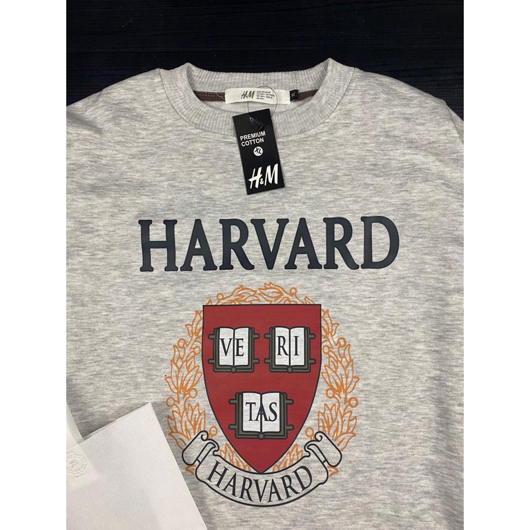 CREWNECK HARVARD FREE TOTEBAG