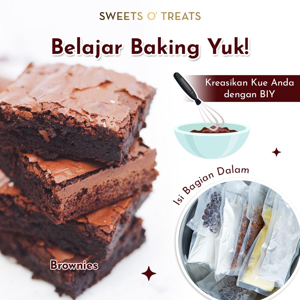 

BIY KIT (Bake It Yourself) - BAKING KIT