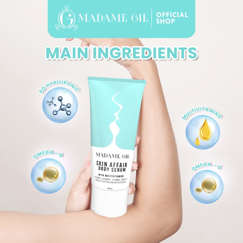 LIZBEAUTY -  Madame Skin Affair Body Serum - Skin Booster Hydrating &amp; Calming Your Skin