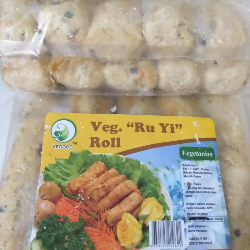 

Vegood Vege ru yi roll jumbo 10 pcs / kekian jumbo vegetarian