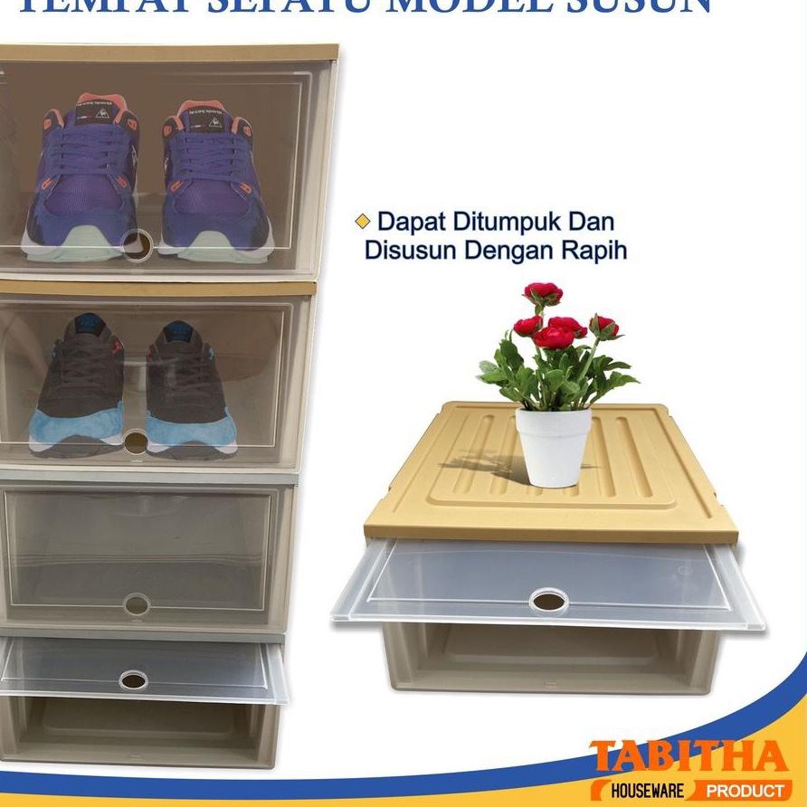 ♗ TABITHA Starterpack Rumah Rapi G - Kotak Penyimpanan / Tempat Penyimpanan Container Box Rak Sepatu