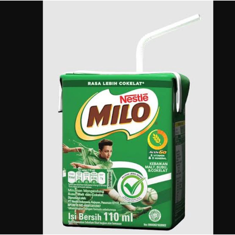 

nestle susu milo UHT kotak