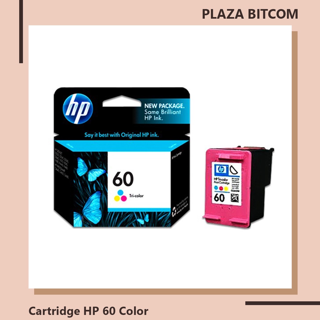 Cartridge HP 60 Color | BITCOM PLAZA